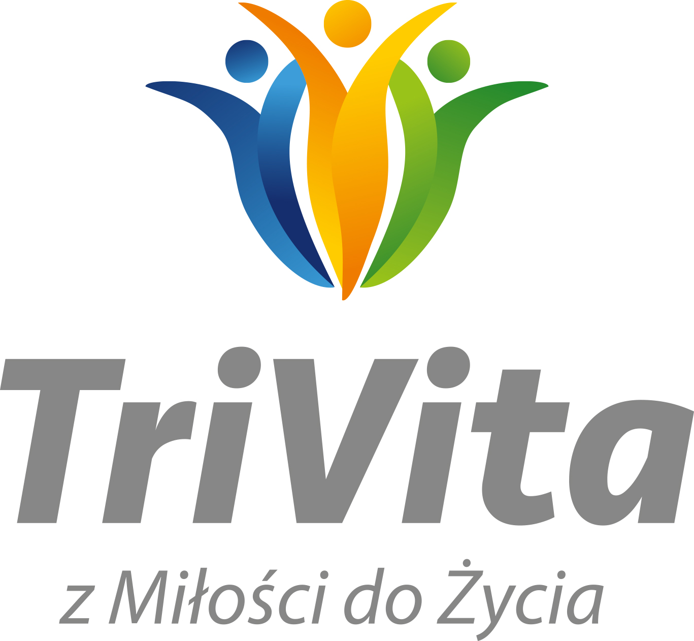 Trivita logo z dopiskiem o treści z miłości do życia
