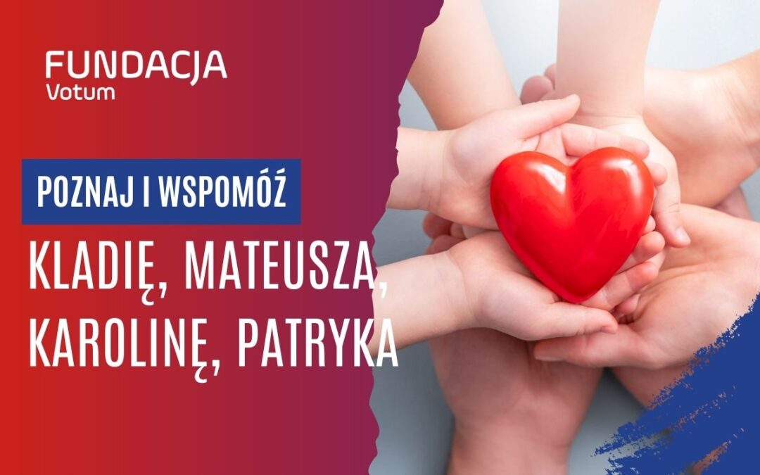 Klaudia, Mateusz, Karolina, Patryk Hałdrzyńscy