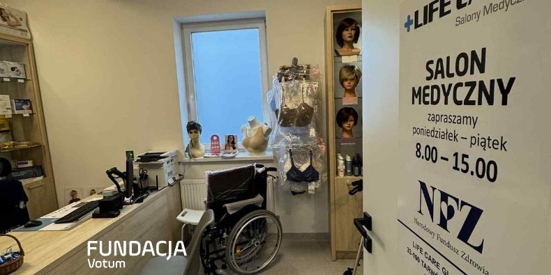 zdjęcie gabinetu stacjonarnego mieszczącego się w Tarnowie