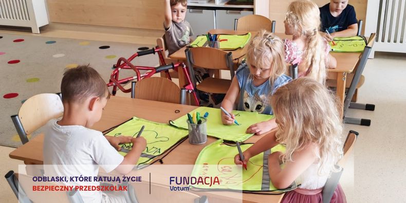 Akcja edukacyjna w przedszkolu bezpieczeństwo na drodze 